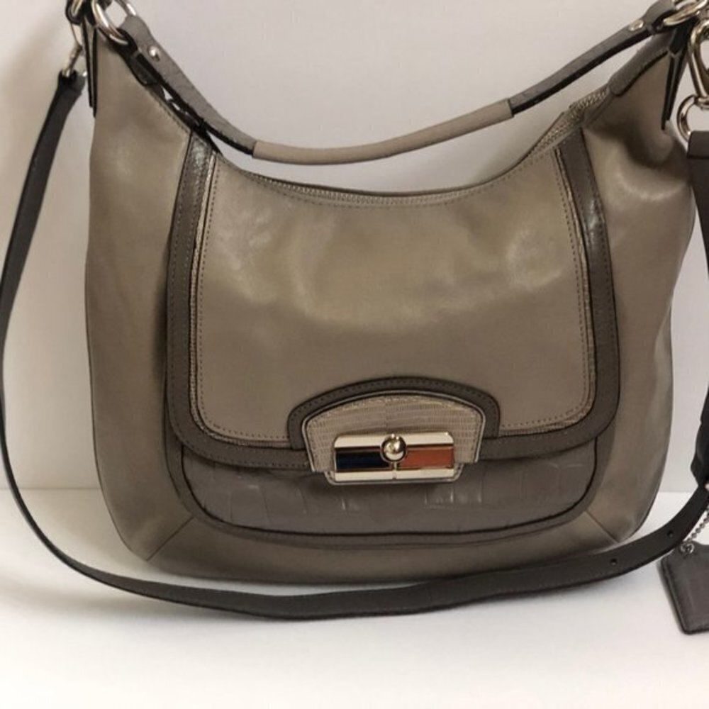 Coach Handbag Crossbody 19310 Kristin Leather Hobo - Picture 10 of 16